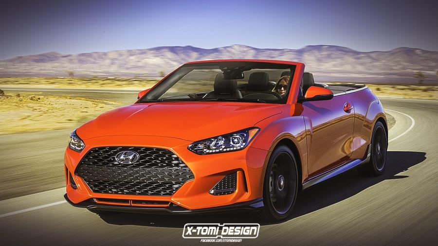 Hyundai Veloster Turbo Convertible by X-Tomi Design '2018